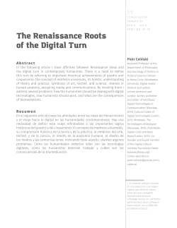 The Renaissance Roots of the Digital Turn