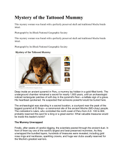 Mystery of the Tattooed Mummy