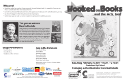 2017 Program of Event Activities - Eastern Carver County Schools