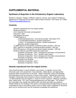 Synthesis of Ibuprofen&mdash;Part 2