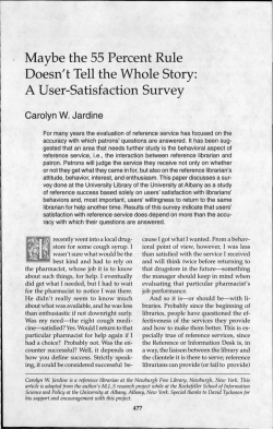 Maybe the 55 Percent Rule Doesn`t Tell the Whole Story: A User