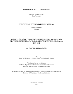OFR 1301 - Geological Survey of Alabama