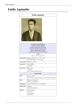 Emilio Aguinaldo