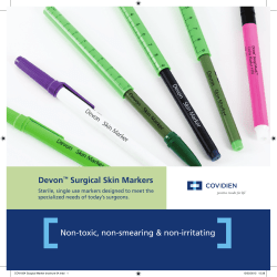 Devon Surgical Skin Markers