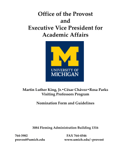 the nomination packet