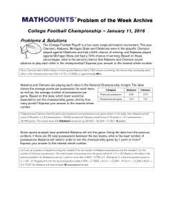 Problem of the Week Archive