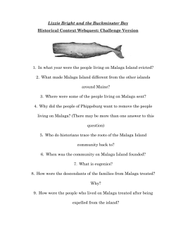 Lizzie Bright and the Buckminster Boy Historical Context Webquest