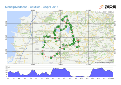 Mendip Madness - 60 Miles - 3 April 2016
