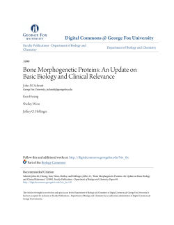 An Update on Basic Biology and Clinical Relevance