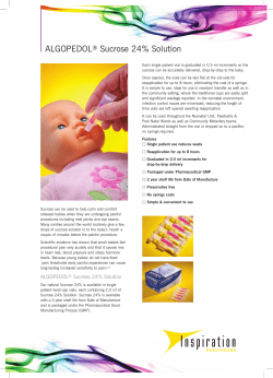 ALGOPEDOL&reg; Sucrose 24% Solution