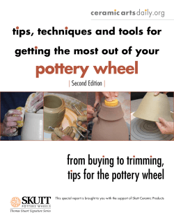 pottery wheel