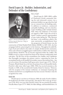 David Lopez Jr.: Builder, Industrialist, and Defender of the