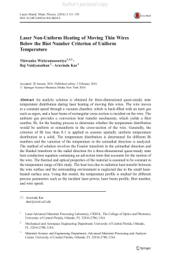 Author`s personal copy - CREOL - University of Central Florida