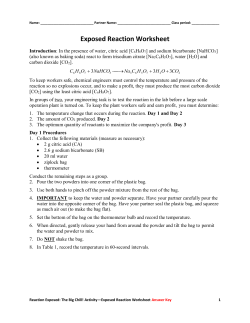 Introduction: In the presence of water citric acid [C6H8O7] and