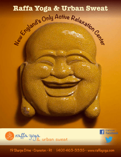 Brochure - Raffa Yoga