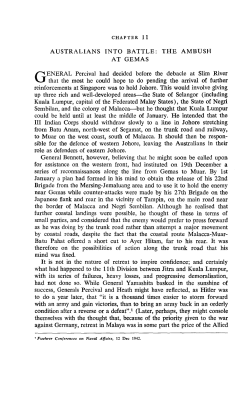 AUSTRALIANS INTO BATTLE : THE AMBUSH AT GEMA S ENERAL