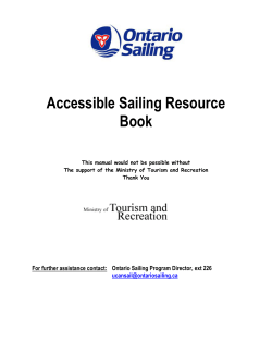Accessible Sailing Resource Book