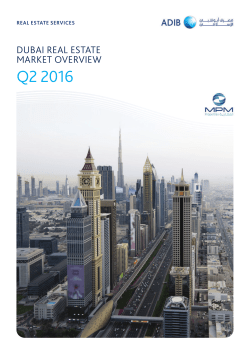 Q2 2016 - MPM Properties