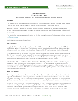 ord&oacute;&ntilde;ez family scholarship fund scholarship program