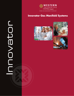 Innovator Gas Manifold Systems