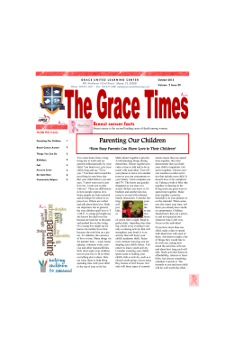 Grace Times October 2015 Breast Cancer Edition