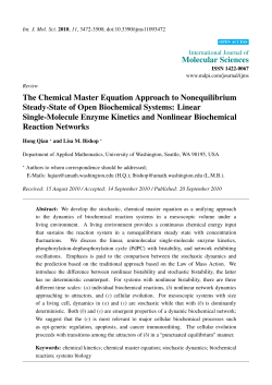 The Chemical Master Equation Approach to Nonequilibrium Steady