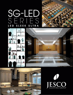SG-LeD SerieS - Jesco Lighting