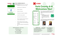 4-H booklet - Nebraska Extension
