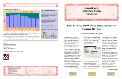 New Census 2000 Data Released by the