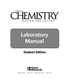 Laboratory Manual - Student Edition