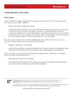 Latina Resources for Girls