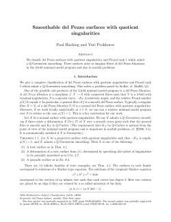 Smoothable del Pezzo surfaces with quotient