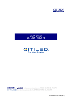 CL-L104-HC3L1-F5 - citizen electronics co.,ltd.