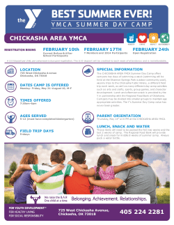 CHICKASHA AREA YMCA 405 224 2281