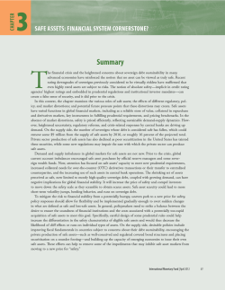 Safe Assets: Financial System Cornerstone?