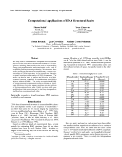 Computational Applications of DNA Structural Scales