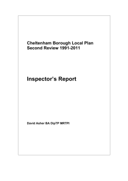 now - Cheltenham Borough Council