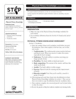 AT A GLAnCE - SelectHealth