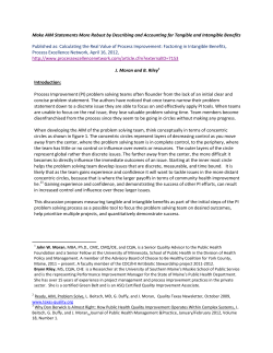 Make AIM Statements More Robust by Describing and Accounting