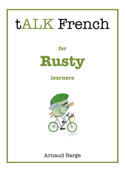 Sample PDF - Arnaud`s Language Kitchen