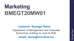 Market segmentation