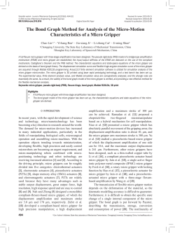 The Bond Graph Method for Analysis of the Micro