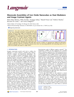 Mesoscale Assemblies of Iron Oxide Nanocubes as Heat Mediators