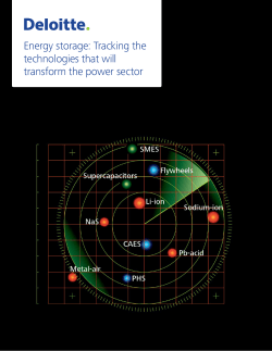 Energy storage