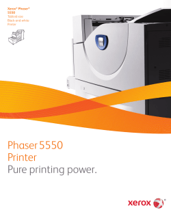 Phaser 5550 Printer Pure printing power.