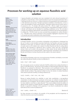 Processes for working-up an aqueous fluosilicic acid solution