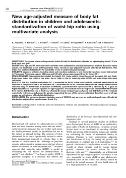 New age-adjusted measure of body fat distribution in