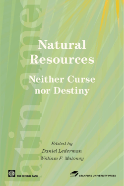 Natural Resources - Inter-American Development Bank