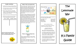 K-1 Family Guide - Little Rock School District