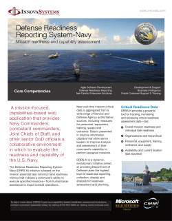 Defense Readiness Reporting System-Navy